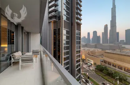 شقة - 2 غرف نوم - 2 حمامات للايجار في برج فيدا دبي مول 2 - فيدا ريزيدنس دبي مول - وسط مدينة دبي - دبي