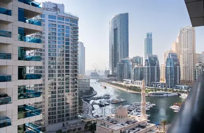 Apartment - 1 Bedroom - 1 Bathroom for rent in Escan Tower - Dubai Marina - Dubai