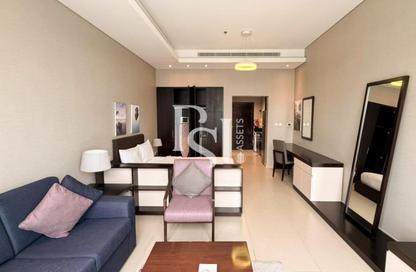 Apartment - Studio - 1 Bathroom for rent in Al Jowhara Tower - Corniche Road - Abu Dhabi