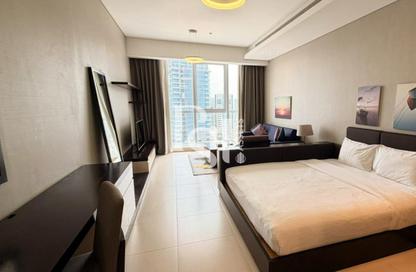 Apartment - Studio - 1 Bathroom for rent in Al Jowhara Tower - Corniche Road - Abu Dhabi