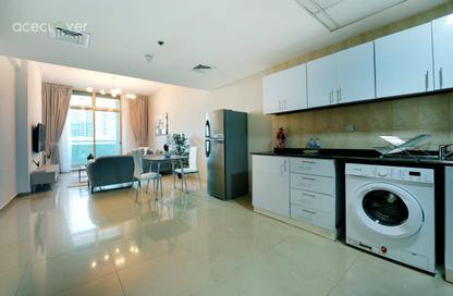 Apartment - 1 - 2 for rent in Frankfurt Sports Tower - Dubai Sports City - Dubai