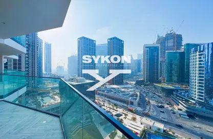 شقة - غرفة نوم - 1 حمام للايجار في بنينسولا ثري - بنينسولا - الخليج التجاري - دبي