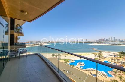 Apartment - 1 Bedroom - 2 Bathrooms for rent in Aquamarine - Tiara Residences - Palm Jumeirah - Dubai Apartment - 1 Bedroom - 2 Bathrooms for rent in Aquamarine - Tiara Residences - Palm Jumeirah - Dubai