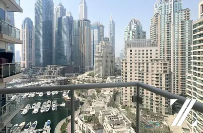 شقة - 2 غرف نوم - 2 حمامات للايجار في برج مارينا رويال - دبي مارينا - دبي