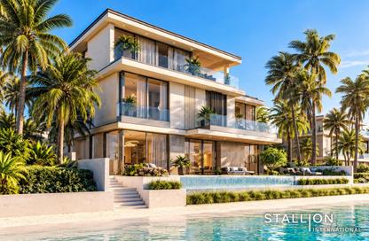Villa - 5 - 7 for sale in Beach Collection Frond D - Beach Collection - Palm Jebel Ali - Dubai Villa - 5 - 7 for sale in Beach Collection Frond D - Beach Collection - Palm Jebel Ali - Dubai