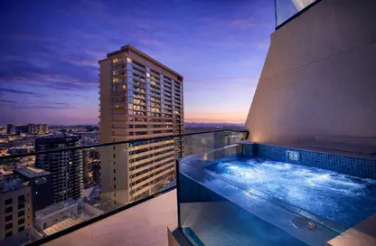 شقة - غرفة نوم - 1 حمام للايجار في بن غاطي رويال - منطقة 18 - قرية جميرا الدائرية - دبي