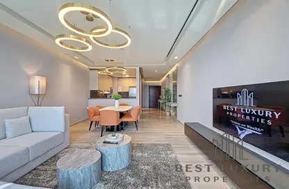 Apartment - 2 Bedrooms - 3 Bathrooms for rent in Palm View - Dubai Media City - Dubai