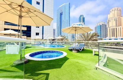 Villa - 3 - 4 for rent in Pearl Marina Hotel Apartments - Dubai Marina - Dubai