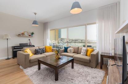 Apartment - 2 Bedrooms - 2 Bathrooms for rent in Al Dhafra 2 - Al Dhafra - Greens - Dubai