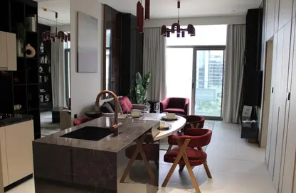 Apartment - 1 Bedroom - 2 Bathrooms for rent in Hyde Walk - Jumeirah Garden City - Al Satwa - Dubai