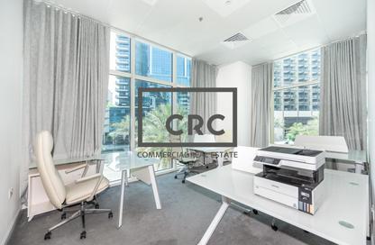 Office Space - Studio - 1 Bathroom for rent in Bay Square Building 10 - Bay Square - Business Bay - Dubai
