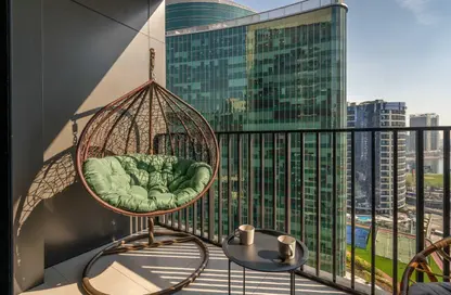 شقة - 1 حمام للايجار في أحد ريزيدنس - الخليج التجاري - دبي