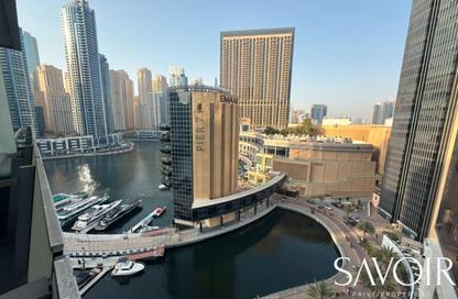 Apartment - 2 Bedrooms - 2 Bathrooms for rent in Silverene Tower B - Silverene - Dubai Marina - Dubai