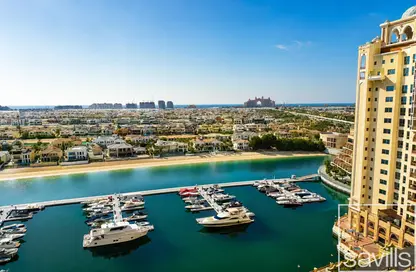 Apartment - 2 Bedrooms - 3 Bathrooms for rent in Marina Residences 2 - Marina Residences - Palm Jumeirah - Dubai