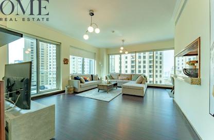 Apartment - 1 Bedroom - 1 Bathroom for rent in Shemara Tower - Marina Promenade - Dubai Marina - Dubai