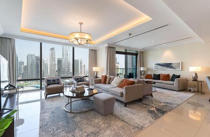 Apartment - 3 Bedrooms - 4 Bathrooms for rent in The Address Residence Fountain Views 1 - The Address Residence Fountain Views - Downtown Dubai - Dubai