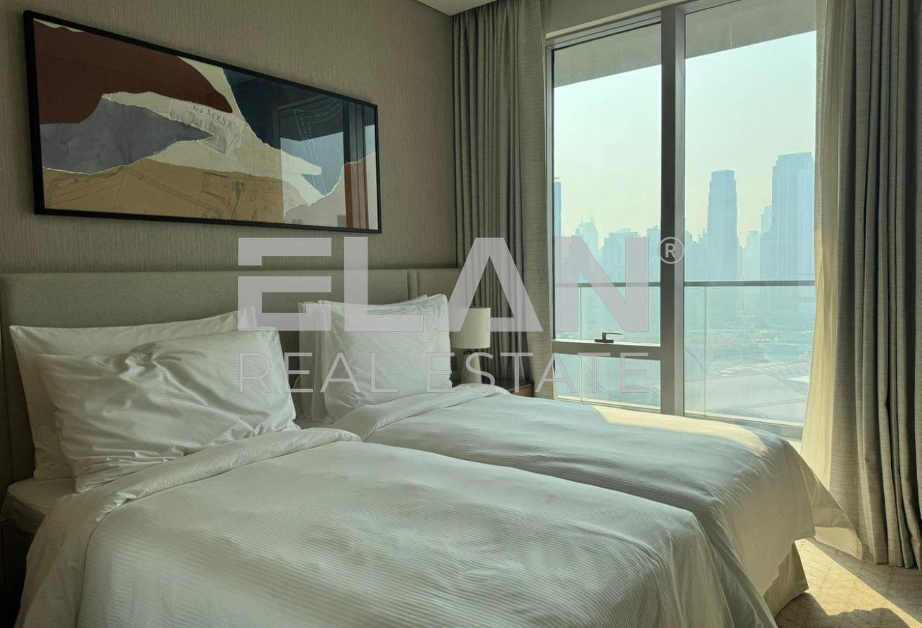Burj and Fountain Views | 3 BED+Maid | Brand New photo 6
