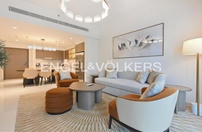 Apartment - 2 Bedrooms - 3 Bathrooms for rent in Grand Bleu Tower 2 - Emaar Beachfront - Dubai Harbour - Dubai