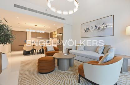 Apartment - 2 Bedrooms - 3 Bathrooms for rent in Grand Bleu Tower 2 - Emaar Beachfront - Dubai Harbour - Dubai