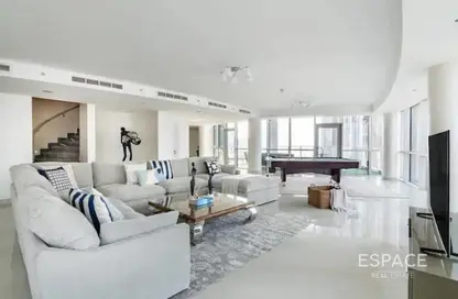 Apartment - 4 Bedrooms - 5 Bathrooms for rent in Marina Terrace - Dubai Marina - Dubai