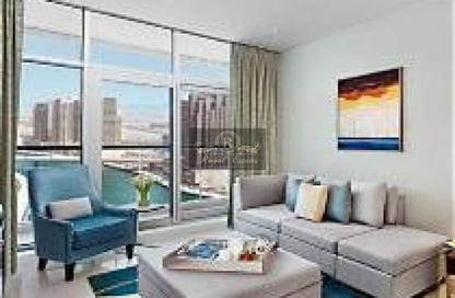 Apartment - 1 - 2 for rent in The Edge Tower B - The Edge - Business Bay - Dubai