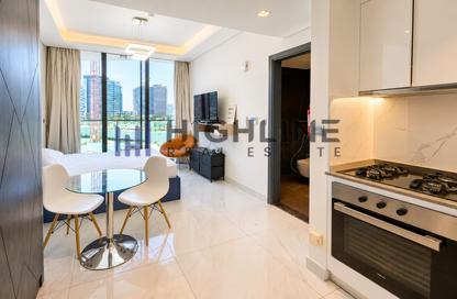Apartment - Studio - 1 Bathroom for rent in Miraclz Tower by Danube - Arjan - Dubai
