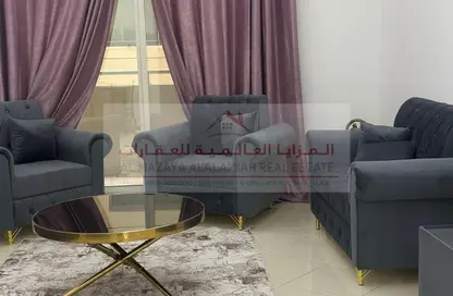 شقة - 2 غرف نوم - 2 حمامات للايجار في شارع التعاون الجديد - التعاون - الشارقة