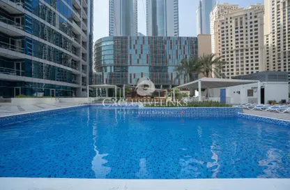 Apartment - 1 Bedroom - 2 Bathrooms for rent in Bay Central West - Bay Central - Dubai Marina - Dubai