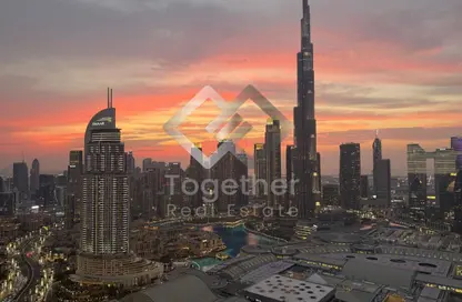 شقة - 2 غرف نوم - 3 حمامات للايجار في برج فيدا دبي مول 1 - فيدا ريزيدنس دبي مول - وسط مدينة دبي - دبي