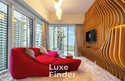 شقة - 1 حمام للايجار في برج وارف الغربي - الخليج التجاري - دبي