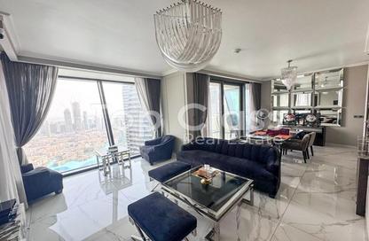 Apartment - 3 Bedrooms - 4 Bathrooms for rent in Burj Vista 1 - Burj Vista - Downtown Dubai - Dubai