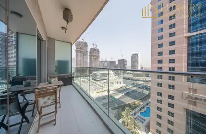 Apartment - 1 Bedroom - 2 Bathrooms for rent in Damac Heights - Dubai Marina - Dubai