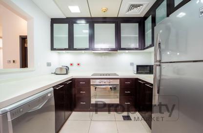 Apartment - 3 Bedrooms - 3 Bathrooms for rent in Skyview Tower - Dubai Marina - Dubai