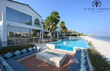 Villa - 6 Bedrooms - 6 Bathrooms for rent in Signature Villas Frond B - Signature Villas - Palm Jumeirah - Dubai