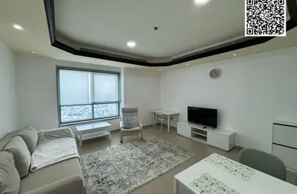 شقة - غرفة نوم - 1 حمام للايجار في برج الكورنيش - طريق كورنيش عجمان - عجمان