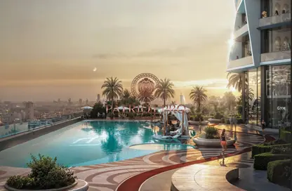 مكتب - غرفة نوم - 1 حمام للبيع في دوار بن غاطي - قرية جميرا الدائرية - دبي