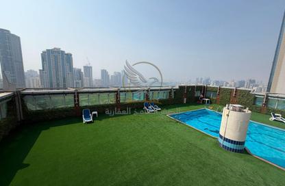 Apartment - 1 Bedroom - 2 Bathrooms for rent in Al Majaz 2 - Al Majaz - Sharjah
