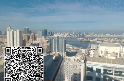 Apartment - 2 Bedrooms - 3 Bathrooms for rent in Ajman Pearl Towers - Ajman Downtown - Ajman