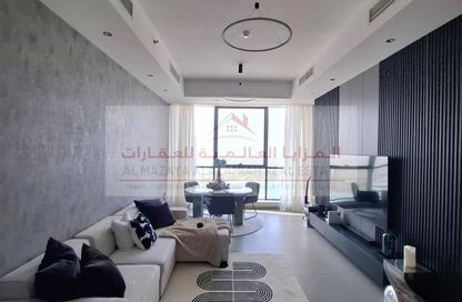 Apartment - 1 Bedroom - 2 Bathrooms for rent in La Plage Tower - Al Mamzar - Sharjah - Sharjah