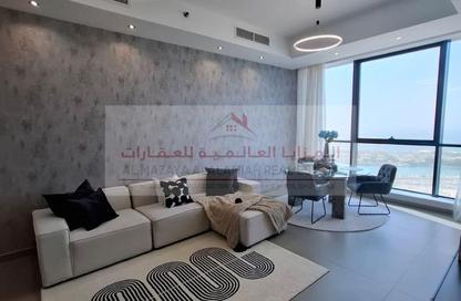 Apartment - 1 Bedroom - 2 Bathrooms for rent in La Plage Tower - Al Mamzar - Sharjah - Sharjah