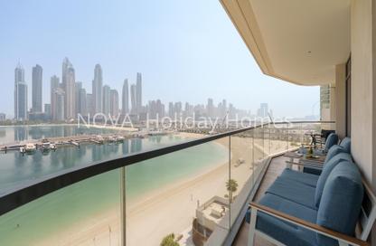 Apartment - 2 Bedrooms - 2 Bathrooms for rent in Marina Vista - EMAAR Beachfront - Dubai Harbour - Dubai