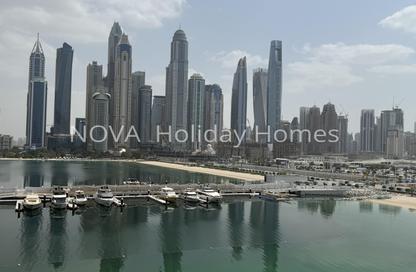 Apartment - 2 Bedrooms - 2 Bathrooms for rent in Marina Vista - EMAAR Beachfront - Dubai Harbour - Dubai