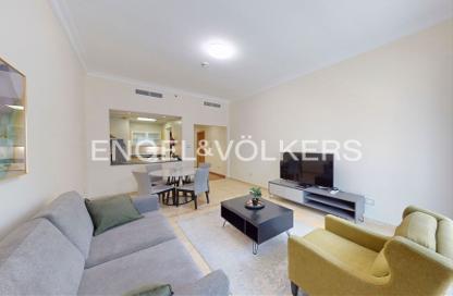 Apartment - 1 - 2 for rent in Zumurud Tower - Dubai Marina - Dubai