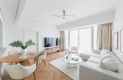 شقة - غرفة نوم - 2 حمامات للايجار في A برج سيلفرين - سيلفيرين - دبي مارينا - دبي