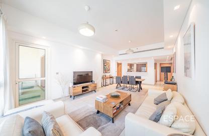 Apartment - 2 Bedrooms - 3 Bathrooms for rent in Marina Residences 5 - Marina Residences - Palm Jumeirah - Dubai