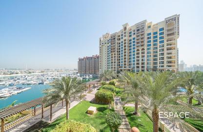 Apartment - 2 Bedrooms - 3 Bathrooms for rent in Marina Residences 5 - Marina Residences - Palm Jumeirah - Dubai