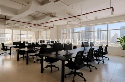 Office Space - Studio - 1 Bathroom for rent in Mazaya Business Avenue AA1 - Mazaya Business Avenue - Jumeirah Lake Towers - Dubai