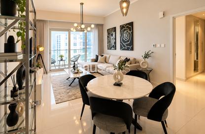 Apartment - 1 - 2 for rent in Damac Heights - Dubai Marina - Dubai