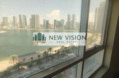 Apartment - 3 Bedrooms - 3 Bathrooms for rent in Al Khan Corniche - Al Khan - Sharjah