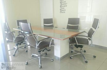 Office Space - Studio - 1 Bathroom for rent in The Prism - Business Bay - Dubai